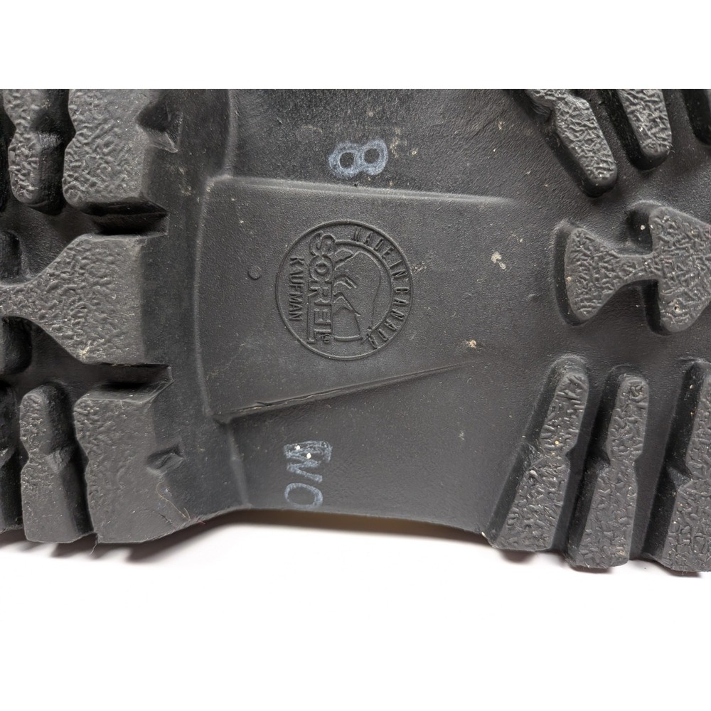 Sorel Caribou Boots Women's 8 Made in Canada Kaufman Leather Winter Snow Boots - Picture 9 of 11